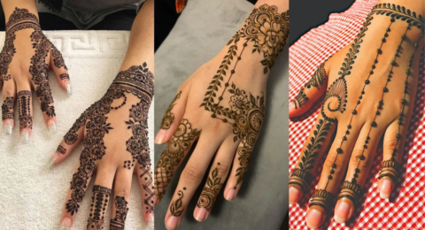 Mehndi Design Back Hand Simple