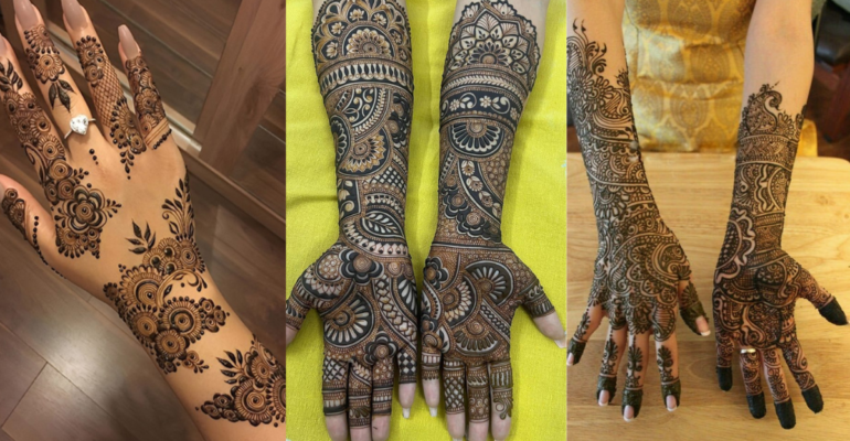 Back Hand Mehndi Design