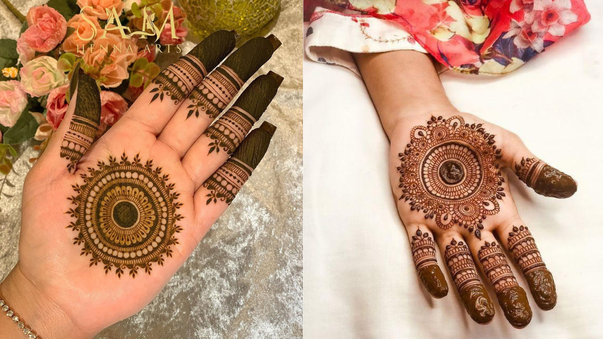 Easy Full Hand Mehndi Design