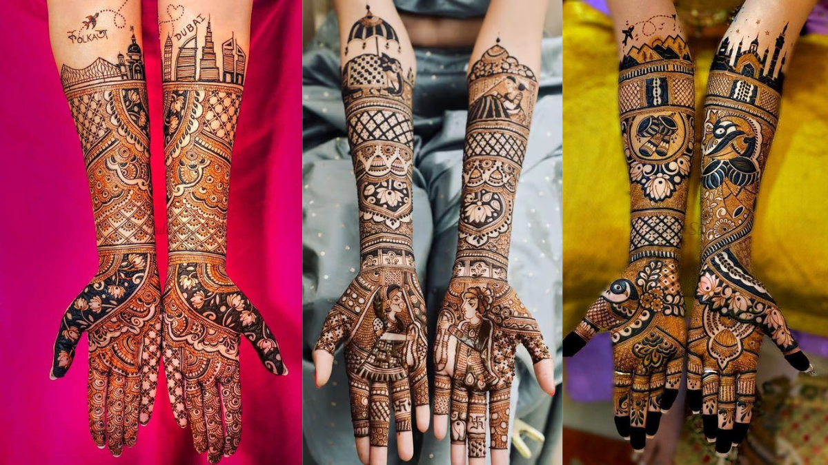 Bridal Mehndi Back Hand