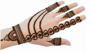 Front Hand Mehndi
