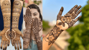 Short Mehndi Designs Front Hand