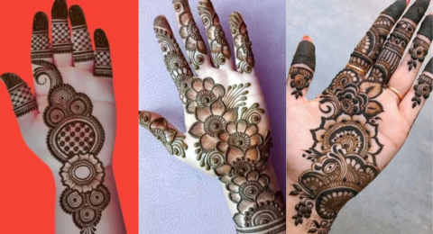 Mehndi Front Hand Design