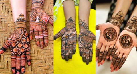 Lotus Mehndi Design