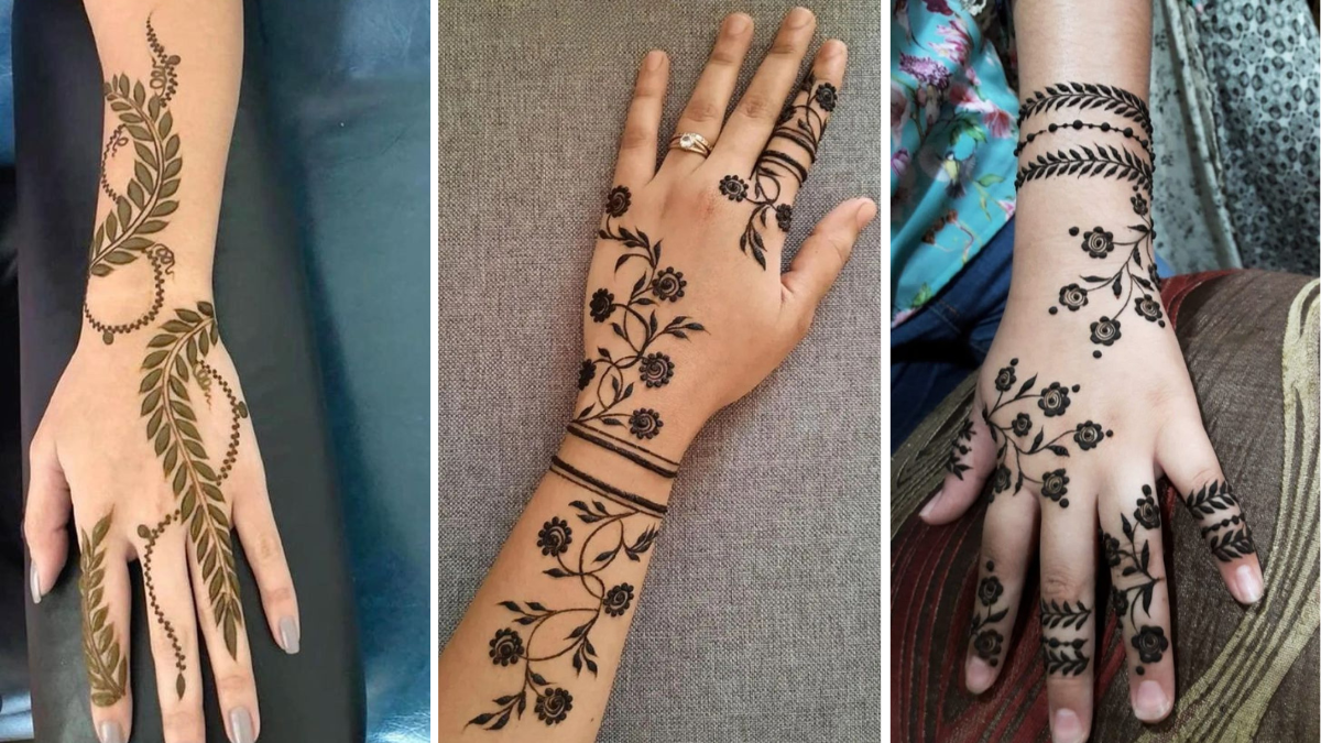 Stylish Simple Mehndi Design