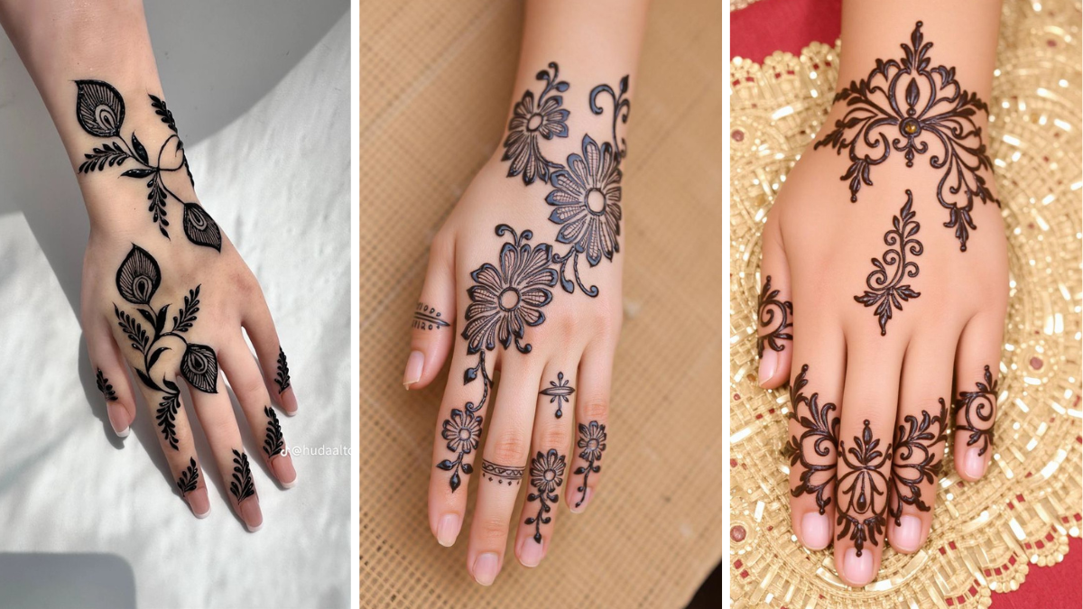 Half Hand Mehndi