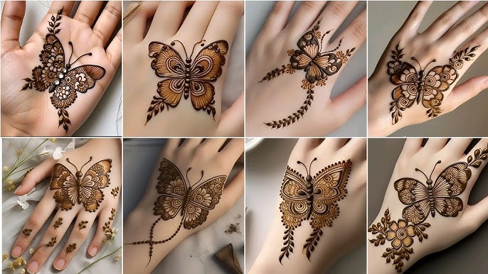 Stylish Baby Mehndi Design