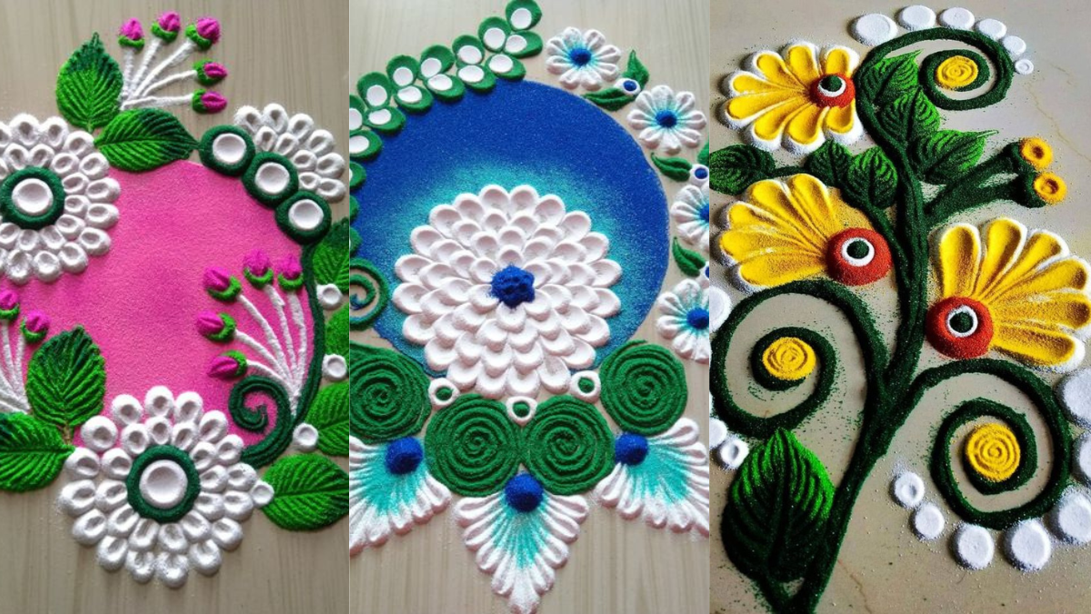 New Rangoli Designs Easy