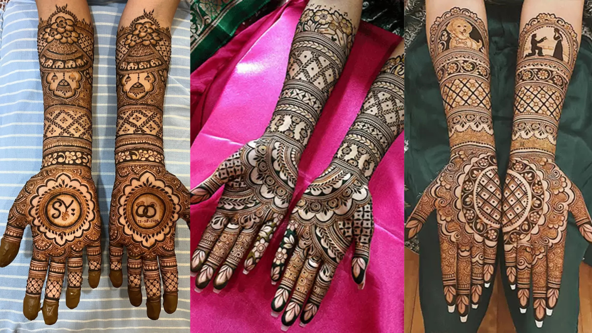 Front Hand Simple Mehndi Design
