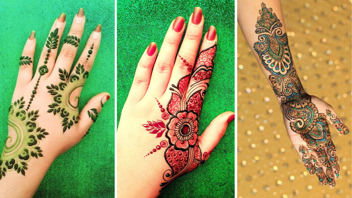 Stylish Hand Mehndi Design