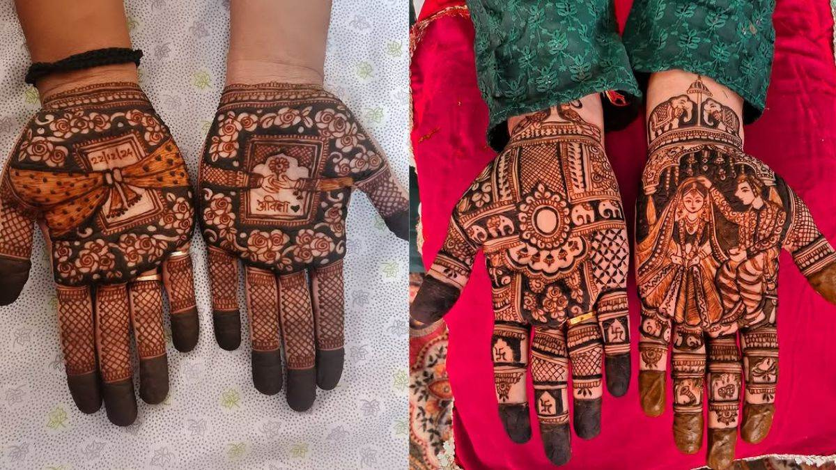 Boys Wedding Mehndi Design