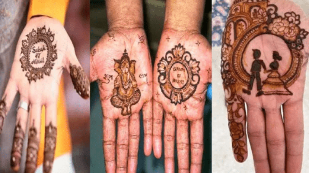 Boys Wedding Mehndi Design