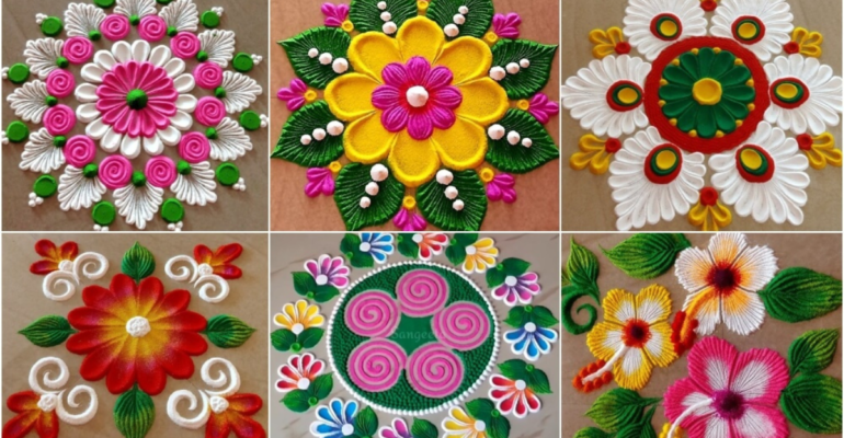 Rangoli For Home Decoration