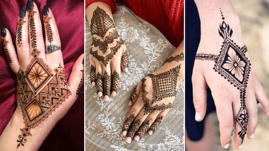 Finger Mehandi Pattern