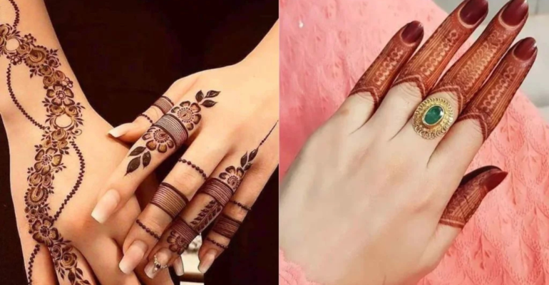 उंगलियों की खूबसूरती बढ़ाएं इन लेटेस्ट फिंगर मेहँदी डिज़ाइनों के साथ