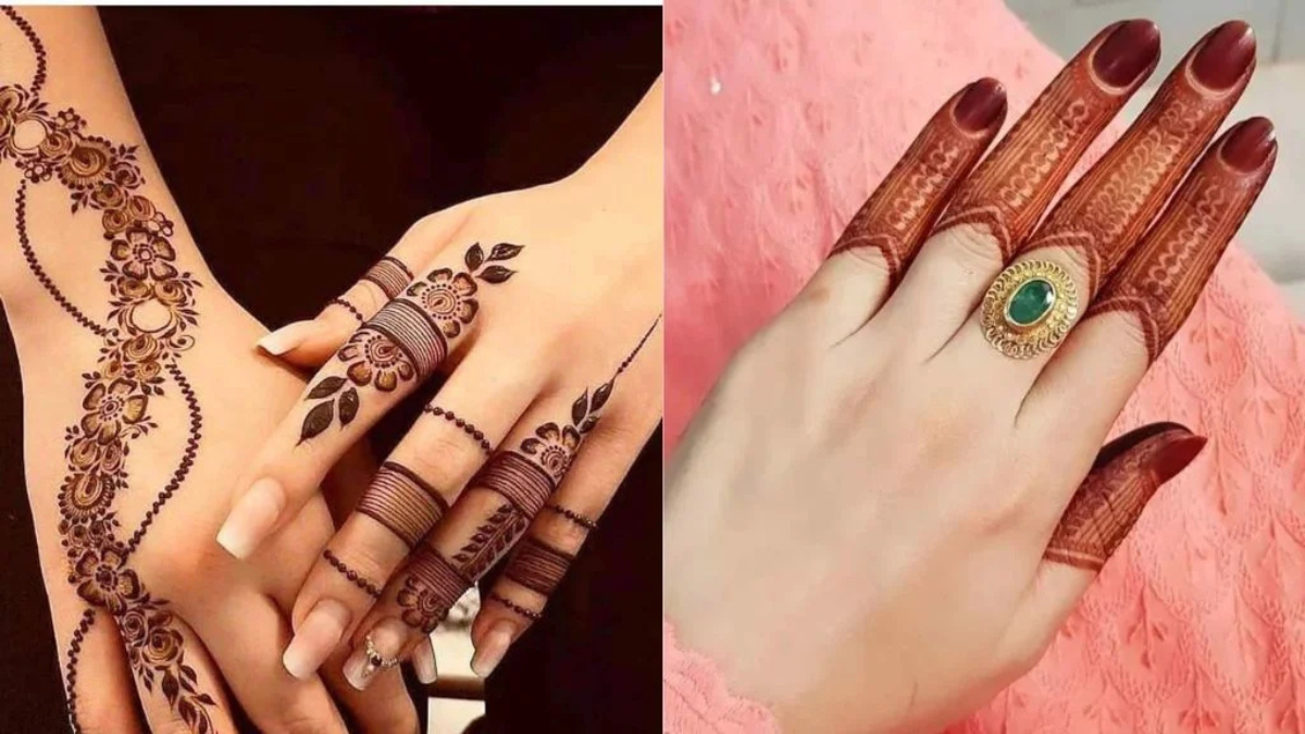 उंगलियों की खूबसूरती बढ़ाएं इन लेटेस्ट फिंगर मेहँदी डिज़ाइनों के साथ