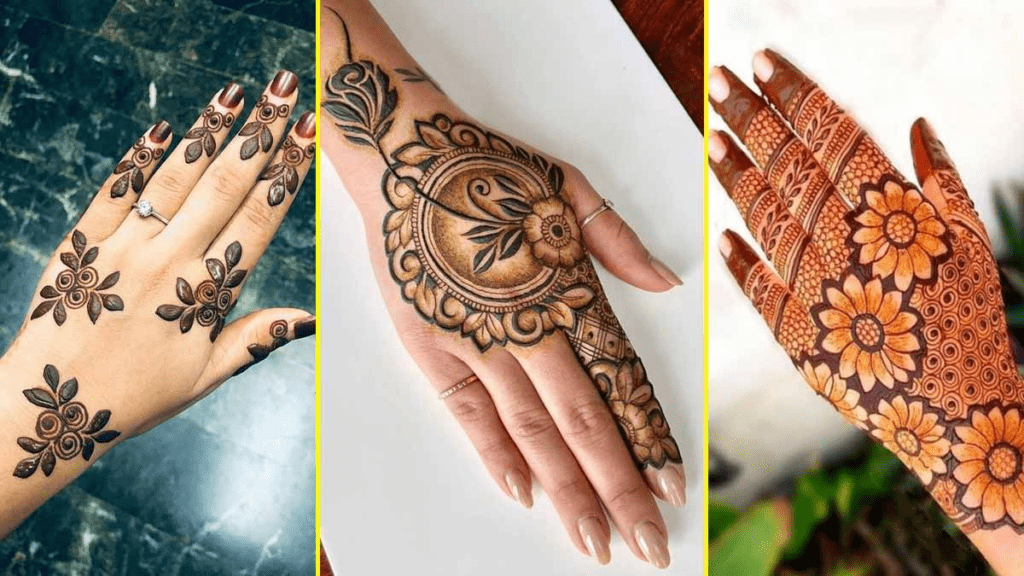 Easy And Beautiful Mehndi