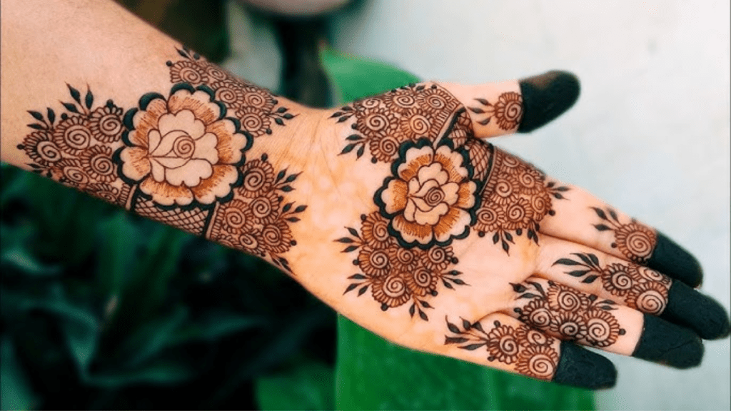 Flower Mehndi Design