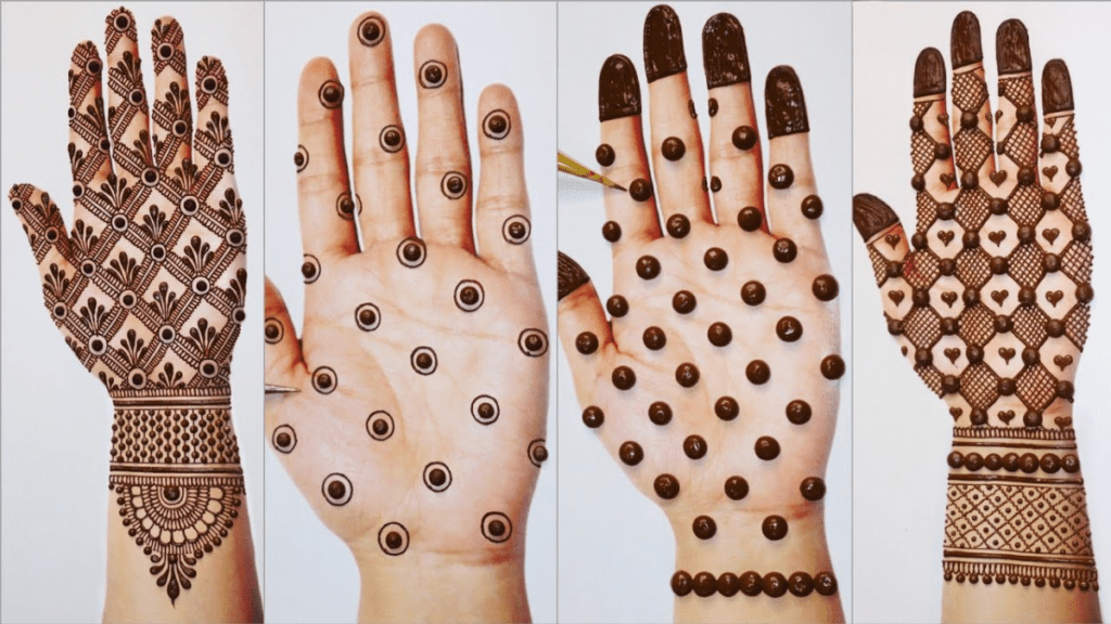 Simple Mehndi Pattern