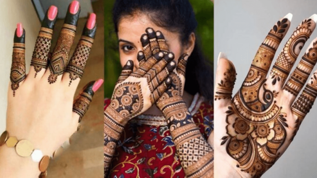 Simple Mehndi Pattern