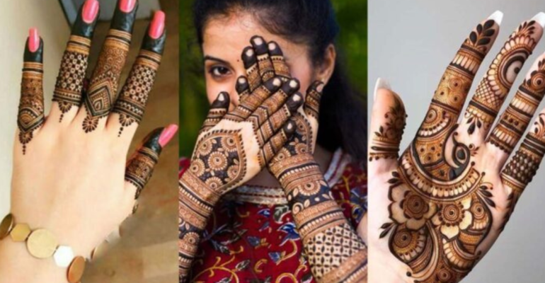 Simple Mehndi Pattern
