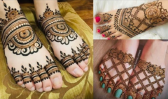 Attractive Foot Mehndi Patterns