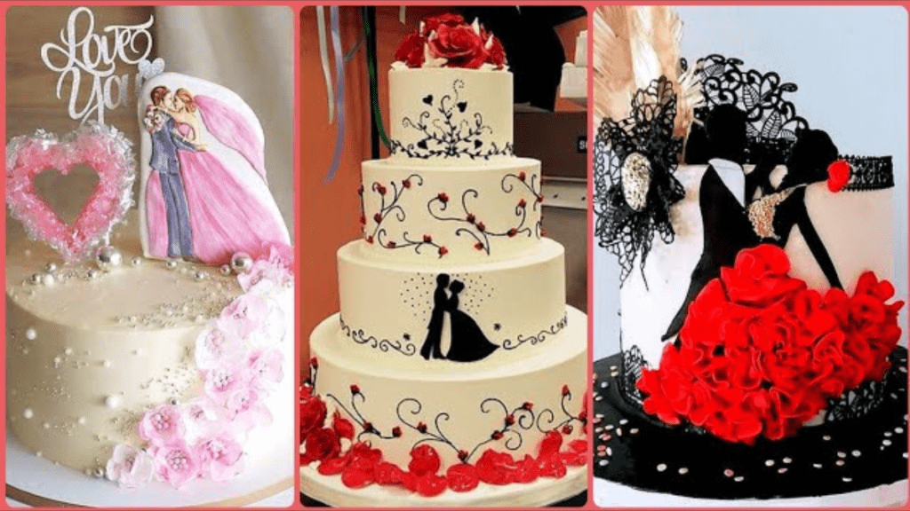 Engagement cake designs