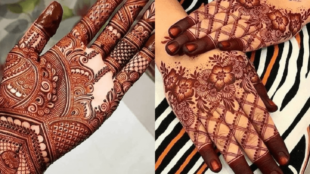 Back Hand Mehndi Arabic