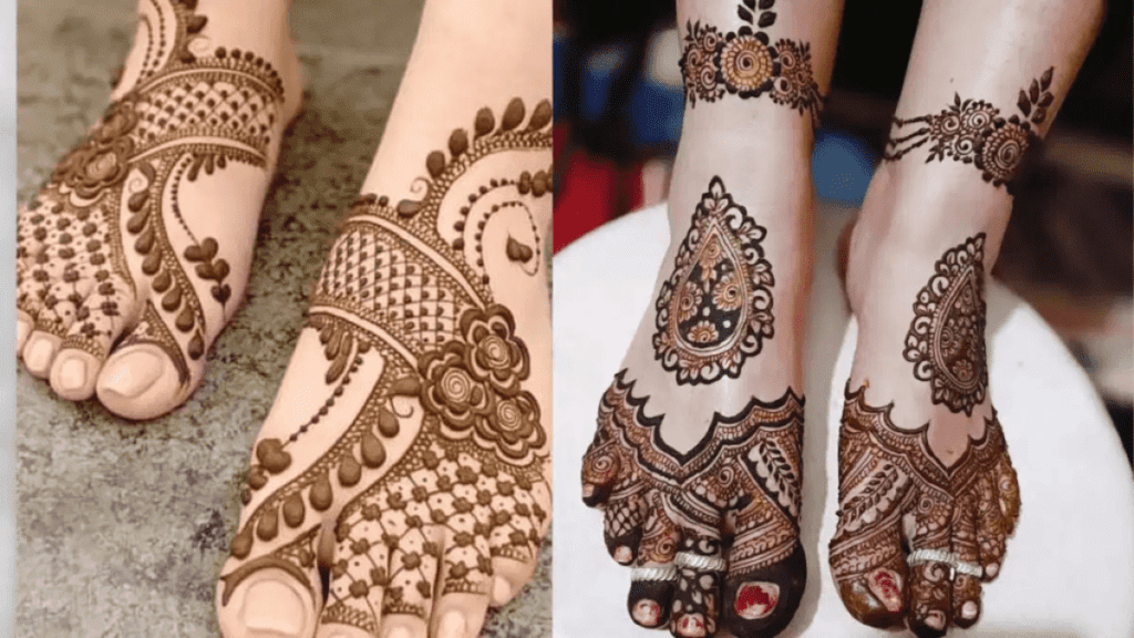 Foot Mehndi Design 2025