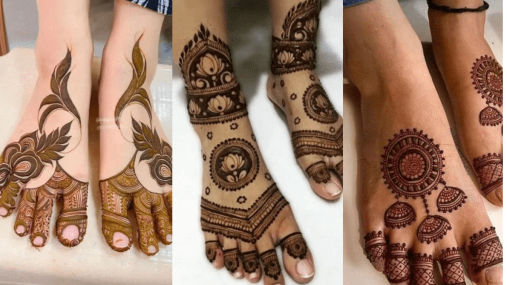 Foot Mehndi Design 2025