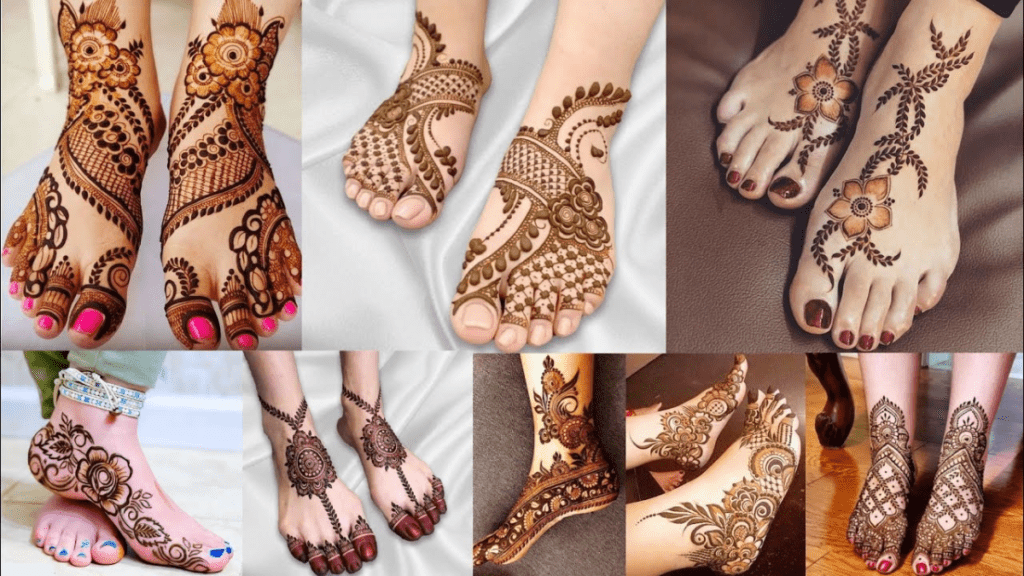 Foot Mehndi Design 2025