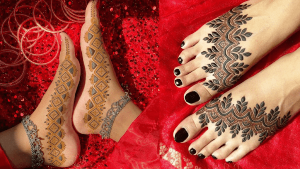 Foot Mehndi Design 2025