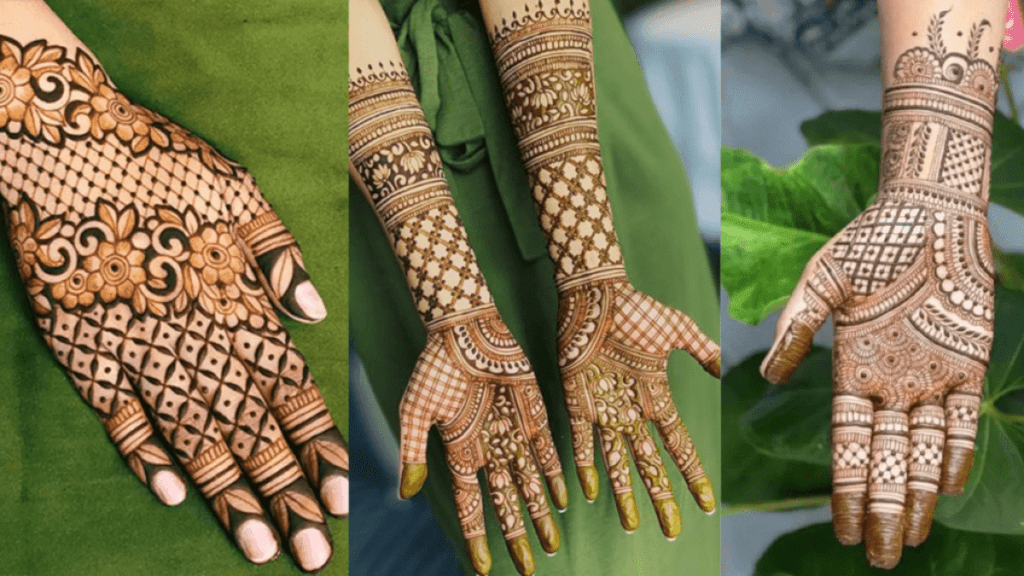 Back Side Mehndi Design