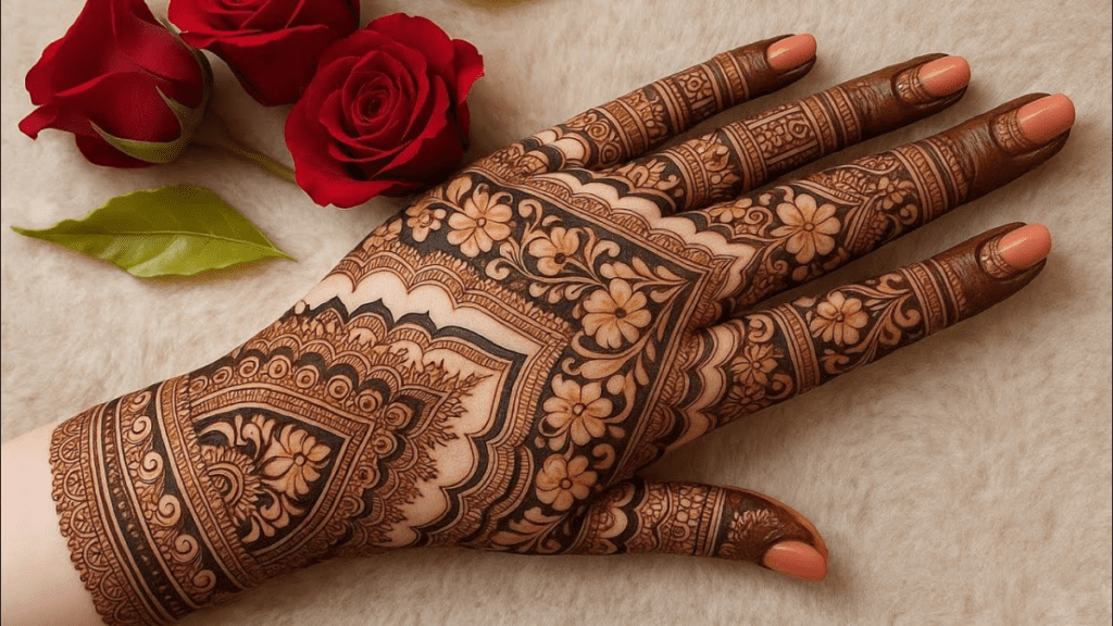 Girls Mehndi Design