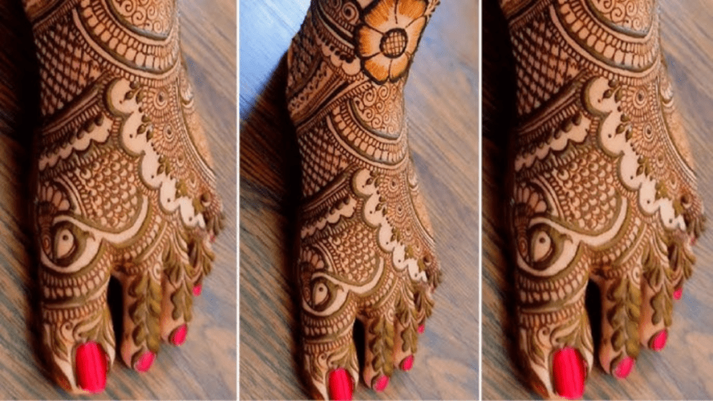 Bridal Foot Mehndi
