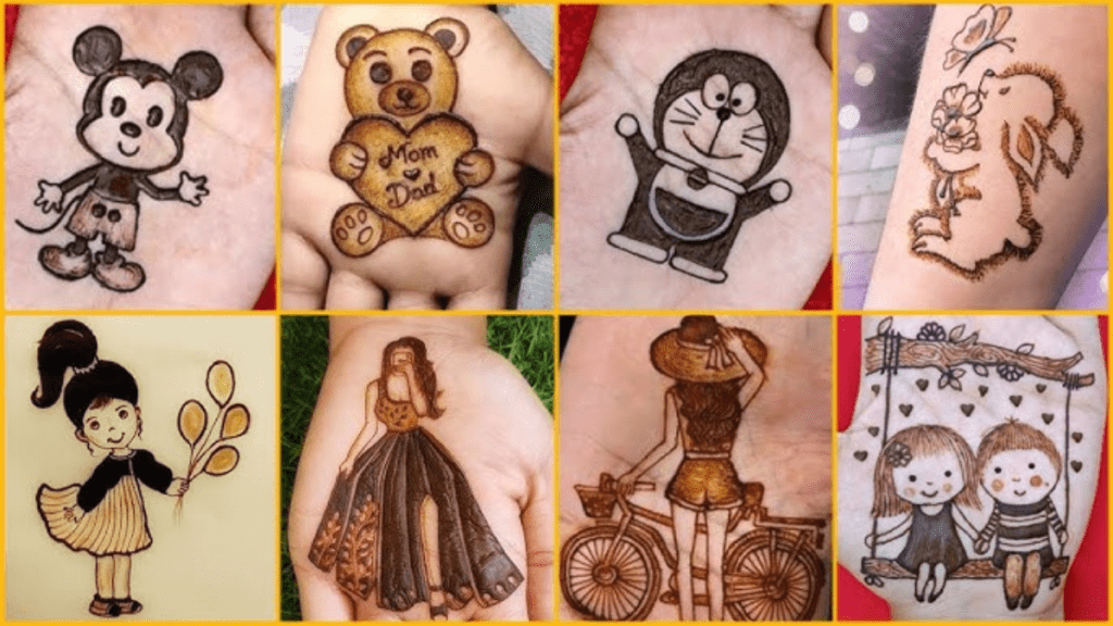 Mehndi Patterns For Kids