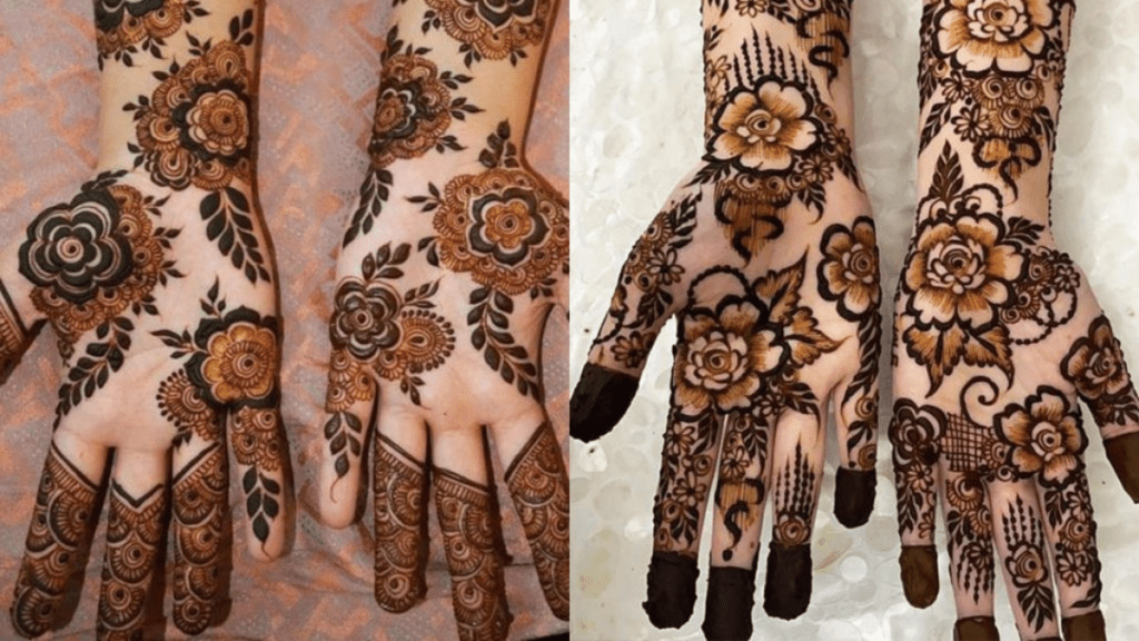Mehndi Flower Design : बेस्ट मेहंदी फ्लावर डिज़ाइन – ट्रेंडी और यूनिक फूलों के नए पैटर्न!