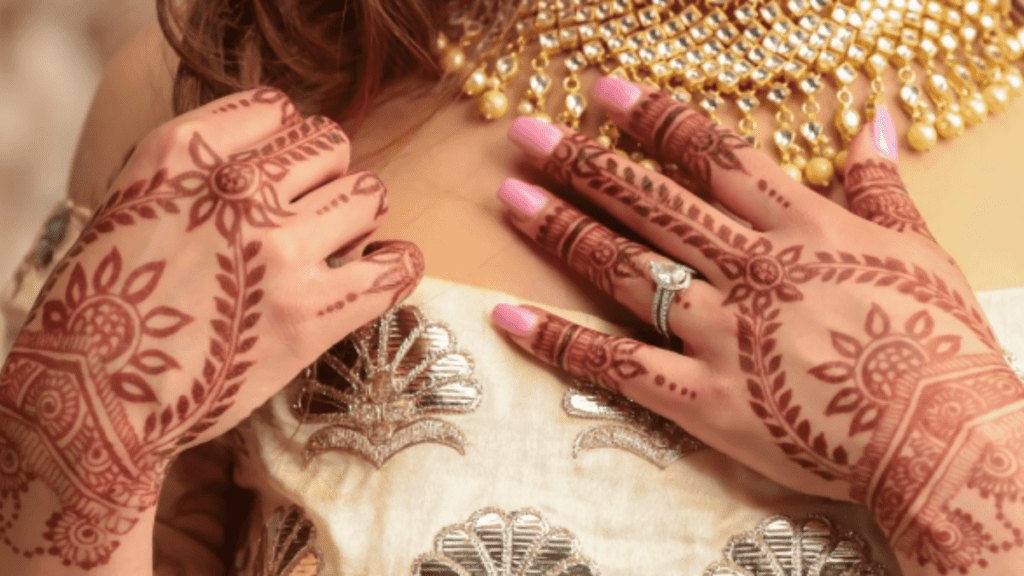 Mehndi Flower Design