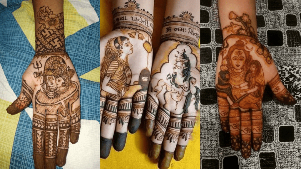 Sawan Mehndi Design 