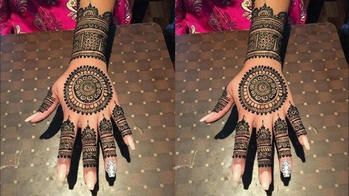 Mehndi design|latest beautiful gorgeous stylish mahandi design| Bridal mehndi design| Henna designs - YouTube