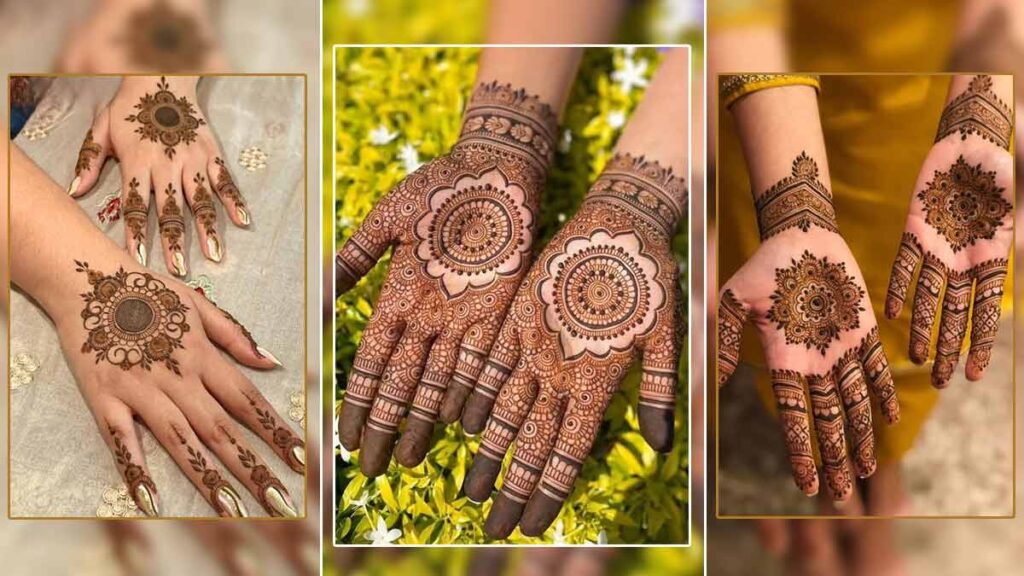 Front Mehndi Design Easy