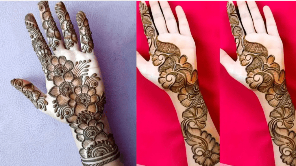 Mehndi Design Photo Simple : 2025 के टॉप 10 आसान और आकर्षक...