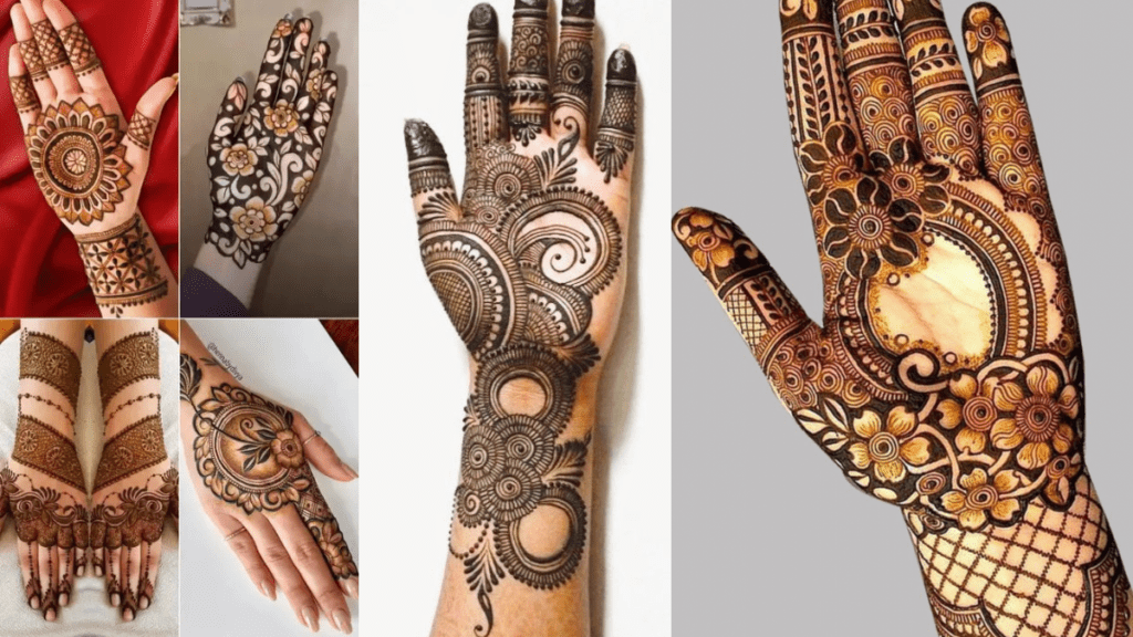Bel Mehndi Front Hand