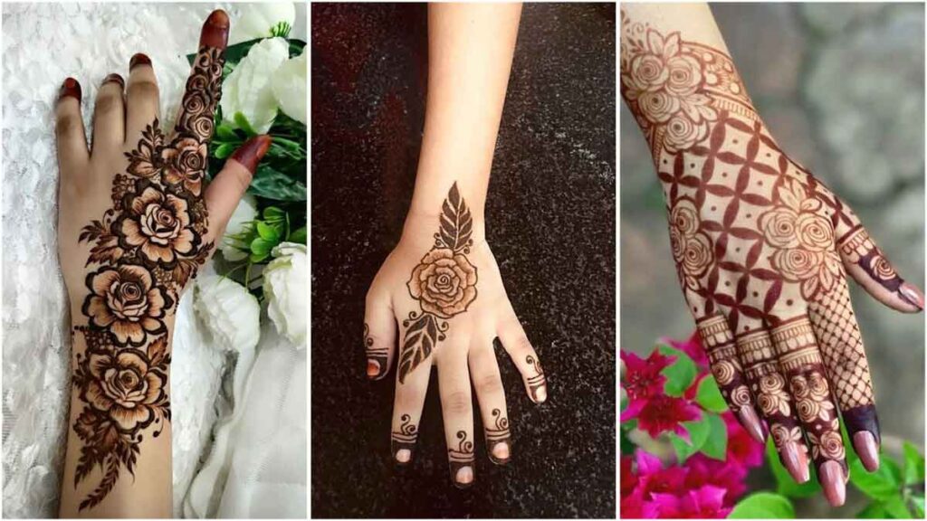 Front Hand Mehndi Design