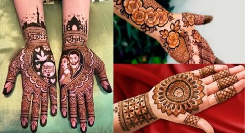 फूलों वाली मेहंदी डिज़ाइन