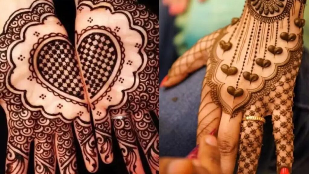 Stylish Baby Mehndi Design