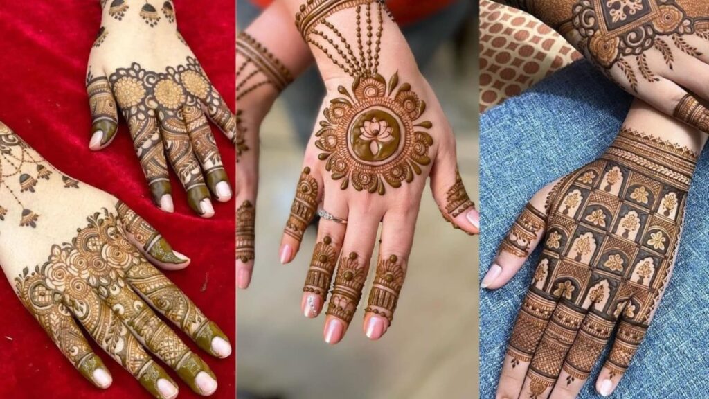 Stylish Baby Mehndi Design