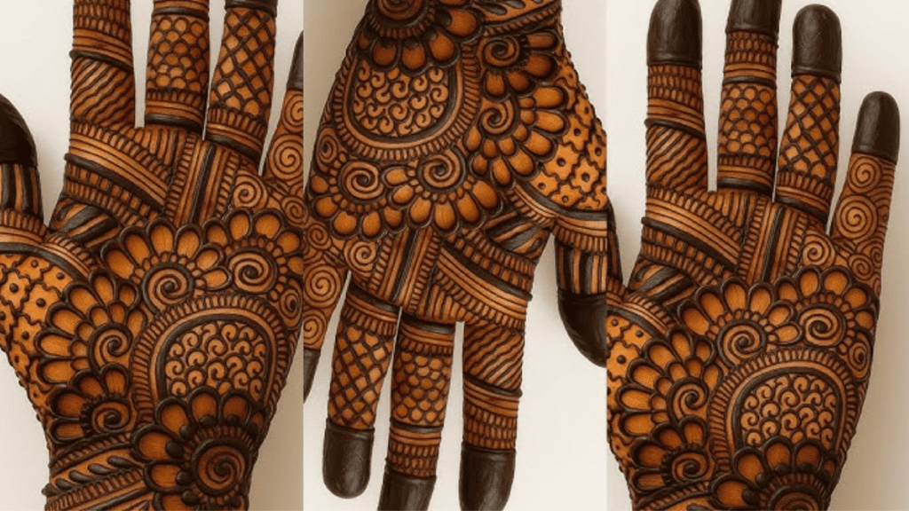 Best Bell Mehndi Design