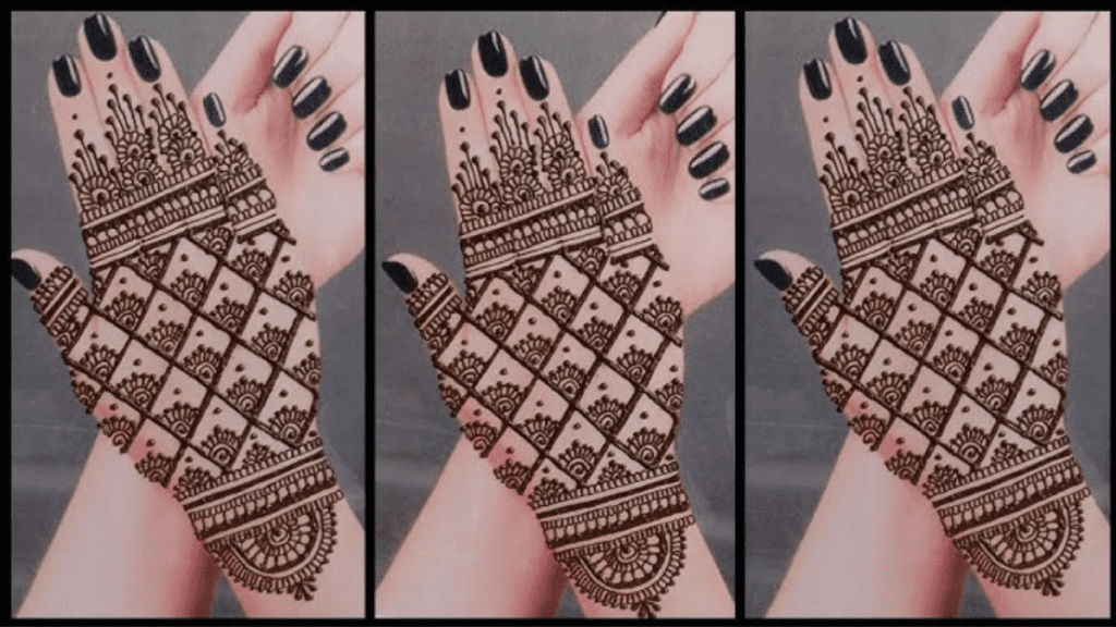 Best Bell Mehndi Design