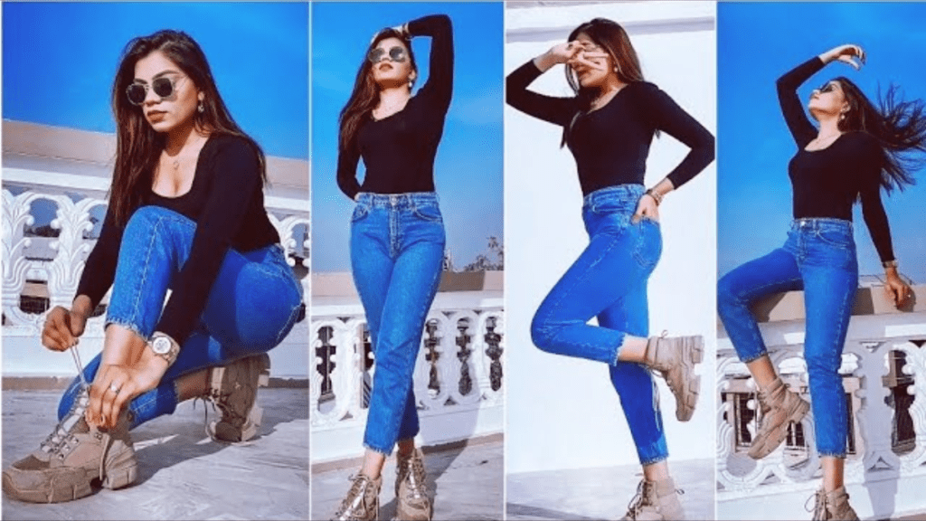 Model Pose for Girls